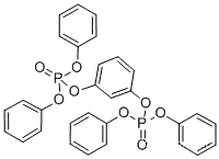 Tetraphenyl resorcinol bis(diphenylphosphate)  CAS 57583-54-7