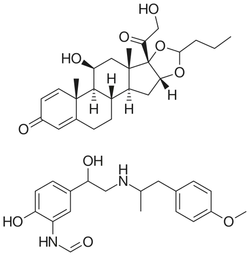 N-[2-Hydroxy-5-[1-hydroxy-2-[1-(4-methoxyphenyl)propan-2-ylamino]ethyl]phenyl]formamide