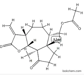 (3aS,9bβ)-Dodecahydro-6α-acetoxymethyl-6aβ-hydroxy-9aα-methyl-3-methyleneazuleno[4,5-b]furan-2,9-dione CAS：22621-72-3