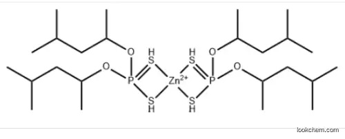 zinc O,O,O',O'-tetrakis(1,3-dimethylbutyl) bis(phosphorodithioate) CAS：2215-35-2