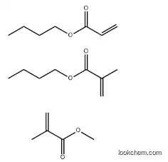 2-Propenoic acid, 2-methyl-, butyl ester, polymer with butyl 2-propenoate and methyl 2-methyl-2-propenoate CAS：25322-99-0