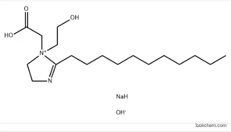 sodium 1-(carboxymethyl)-4,5-dihydro-1-(2-hydroxyethyl)-2-undecyl-1H-imidazolium hydroxide CAS：26837-33-2