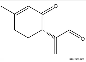 3-Cyclohexene-1-acetaldehyde, 4-methyl-α-methylene-2-oxo-, (1S)- CAS：204978-88-1