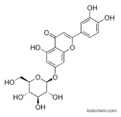 2-(3,4-Dihydroxyphenyl)-5,7-dihydroxy-4H-1-benzopyran-4-one mono-beta-D-glucopyranoside CAS：26811-41-6