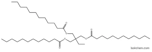 2-ethyl-2-[[(1-oxododecyl)oxy]methyl]propane-1,3-diyl dilaurate CAS：25268-73-9