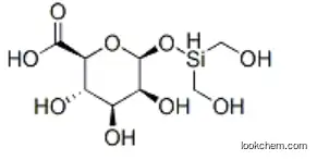 1-O-(dihydroxymethylsilyl)-beta-D-mannopyranuronic acid