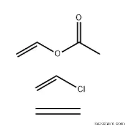 Acetic acid ethenyl ester, polymer with chloroethene and ethene CAS：25085-46-5