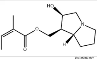 (Z)-2-Methyl-2-butenoic acid [(1S,2R,7aR)-hexahydro-2β-hydroxy-1H-pyrrolizin-1β-yl]methyl ester CAS：27841-97-0
