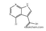 4-chloro-7H-pyrrolo[2,3-d]pyrimidine-5-carboxylic acid 186519-92-6