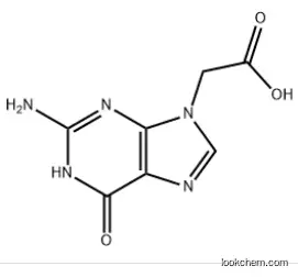2-(2-amino-6-oxo-6,9-dihydro-1H-purin-9-yl)acetic acid CAS：281676-77-5