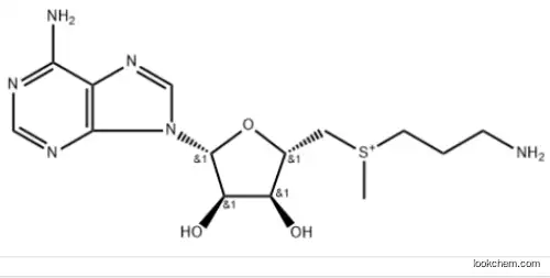 3-aminopropyl-[[5-(6-aminopurin-9-yl)-3,4-dihydroxy-oxolan-2-yl]methyl]-methyl-sulfonium CAS：22365-13-5