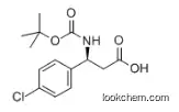 Boc-(S)-3-Amino-3-(4-chlorophenyl)propionic acid 479064-90-9