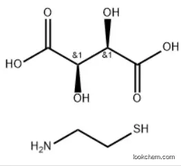 (mercaptoethyl)ammonium hydrogen tartrate CAS：27761-19-9