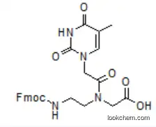 Glycine, N-[2-(3,4-dihydro-5-Methyl-2,4-dioxo-1(2H)-pyriMidinyl)acetyl]-N-[2-[[(9H-fluoren-9-ylMethoxy)carbonyl]aMino]ethyl]- CAS 169396-92-3