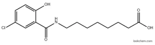 Octanoic acid, 8-[(5-chloro-2-hydroxybenzoyl)amino]- CAS：204852-67-5