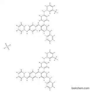 bis(p-anilinophenyl)[4-[(3-methylphenyl)amino]phenyl]methylium sulphate (2:1) CAS：29243-26-3