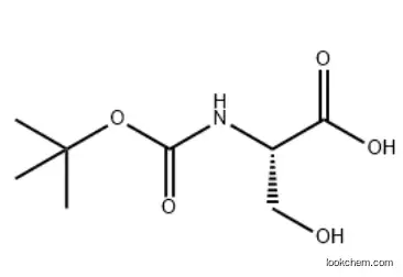 Boc-L-Serine / N-Alpha-T-Butyloxycarbonyl-L-Serine / CAS 3262-72-4