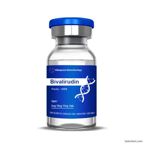High Purity Custom Peptide Bivalirudin, Tfa/ Bivalirudin Trifluoroacetate CAS 128270-60-0