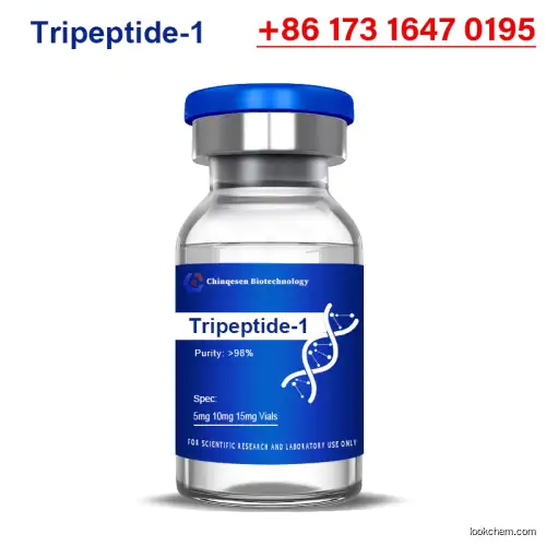 Tripeptide-1 CAS 72957-37-0 Liver Cell Growth Factor acetate salt Gly-His-Lys acetate salt