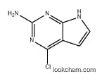 2-Amino-4-chloropyrrolo[2,3-d]pyrimidine 84955-31-7