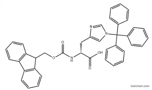 N-Fmoc-N'-trityl-D-histidine CAS 135610-90-1