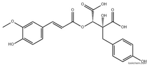 Butanedioic acid, 2-hydroxy-3-[[(2E)-3-(4-hydroxy-3-methoxyphenyl)-1-oxo-2-propen-1-yl]oxy]-2-[(4-hydroxyphenyl)methyl]-, (2R,3S)- CAS：219986-67-1