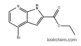 ethyl 4-bromo-1H-pyrrolo[2,3-b]pyridine-2-carboxylate 942920-55-0