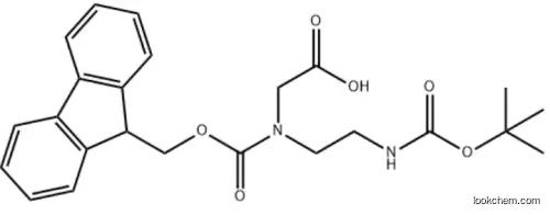 FMOC-N-(N-BETA-BOC-AMINOETHYL)-GLY-OH CAS 141743-15-9