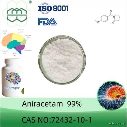 Aniracetam CAS No. : 72432-10-1 99% purity min. Enhance Cognitive(72432-10-1)