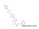 2-[(1S,2S)-1-ethyl-2-bezyloxypropyl]-2,4-dihydro-4-[4-[4-(4-hydroxyphenyl)-1-piperazinyl]phenyl]- 3H-1,2,4-Triazol-3-one, CAS 184177-83-1