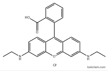 9-(2-carboxyphenyl)-3,6-bis(ethylamino)xanthylium chloride CAS：2768-89-0