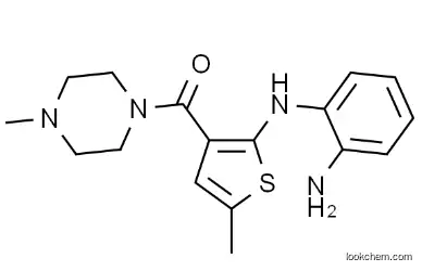1-[[2-[(2-AMinophenyl)aMino]-5-Methyl-3-thienyl]carbonyl]-4-Methyl-piperazine CAS 138564-61-1