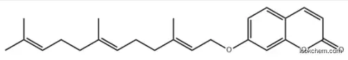 7-[[(2E,6E)-3,7,11-Trimethyl-2,6,10-dodecatrienyl]oxy]-2H-1-benzopyran-2-one CAS：23838-17-7