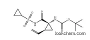 t-Butyl(1R,2S)-1-(cyclopropylsulfonylcarbamoyl)-2-vinylcyclopropylcarbamate 630421-48-6