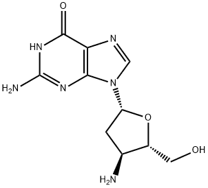 2-Amino-9-[(2R,4S,5S)-4-amino-5-(hydroxymethyl)oxolan-2-yl]-3H-purin-6-one