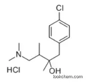 p-chloro-alpha-[2-(dimethylamino)-1-methylethyl]-alpha-methylphenethyl alcohol hydrochloride
