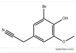 3-BROMO-4-HYDROXY-5-METHOXYPHENYLACETONITRILE