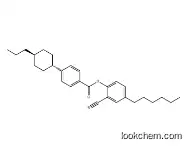 Benzoic acid, 4-(4-propylcyclohexyl)-, 2-cyano-4-hexylphenyl ester, trans- (9CI)