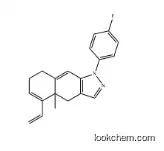 1H-Benz[f]indazole, 5-ethenyl-1-(4-fluorophenyl)-4,4a,7,8-tetrahydro-4a-methyl-