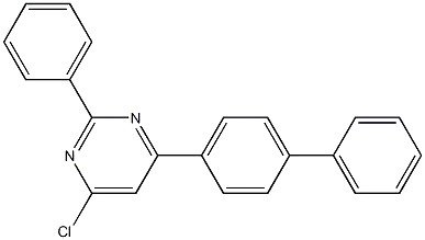 4-(biphenyl-4-yl)-6-chloro-2-phenylpyrimidine
