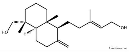 (1R,8aα)-Decahydro-5β-[(E)-5-hydroxy-3-methyl-3-pentenyl]-1,4aβ-dimethyl-6-methylene-1α-naphthalenemethanol CAS：26296-35-5