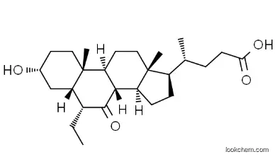 (3alpha,5beta,6alpha)-6-Ethyl-3-hydroxy-7-oxocholan-24-oic acid CAS 915038-26-5