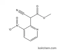 2-Pyridineacetic acid, α-cyano-3-nitro-, methyl ester