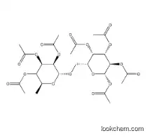 6-O-(2-O,3-O,4-O-Triacetyl-6-deoxy-α-L-mannopyranosyl)-β-D-glucopyranose tetraacetate