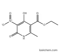 3-Pyridinecarboxylic acid, 1,6-dihydro-4-hydroxy-2-methyl-5-nitro-6-oxo-, ethyl ester