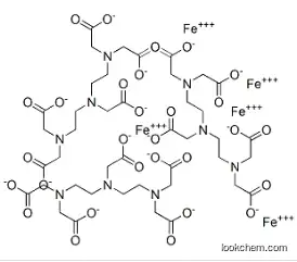 dihydrogen [N,N-bis[2-[bis(carboxymethyl)amino]ethyl]glycinato(5-)]ferrate(2-) CAS：20438-93-1