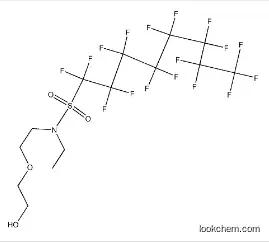 Poly(ethyleneglycol) 2-[ethyl[(heptadecafluorooctyl)sulfonyl]amino]ethyl ether CAS：29117-08-6
