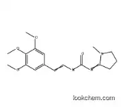 Urea, N-(1-methyl-2-pyrrolidinylidene)-N'-[2-(3,4,5-trimethoxyphenyl)ethenyl]-