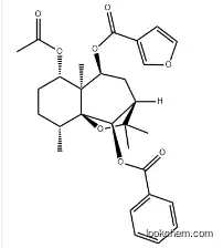 3-Furancarboxylic acid, (3R,5S,5aS,6S,9R,9aS,10R)-6-(acetyloxy)-10-(benzoyloxy)octahydro-2,2,5a,9-tetramethyl-2H-3,9a-methano-1-benzoxepin-5-yl ester CAS：227450-67-1