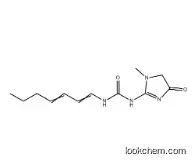 Urea, N-(4,5-dihydro-1-methyl-4-oxo-1H-imidazol-2-yl)-N'-1,3-heptadien-1-yl-